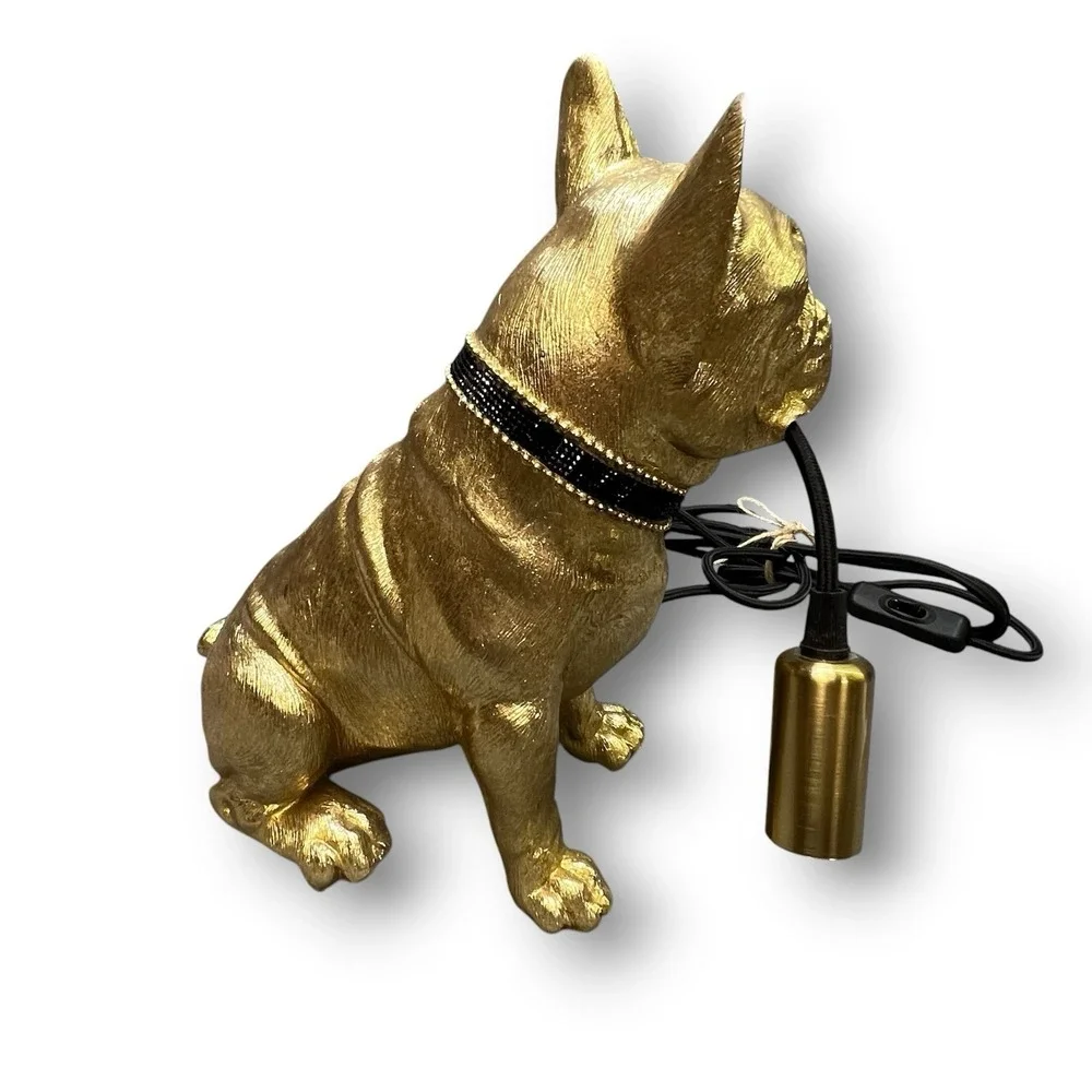 New Frenchie French Bull Dog Table Lamp Decor